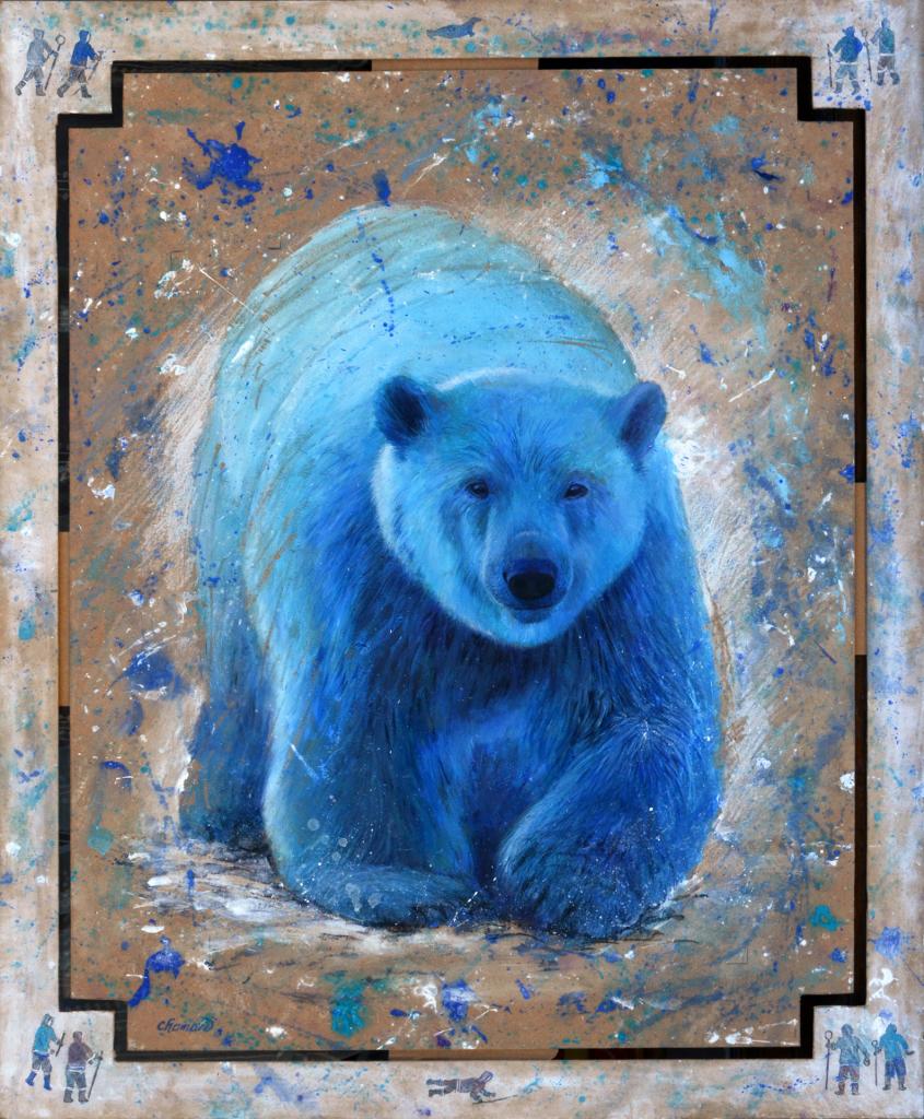 ours bleu
