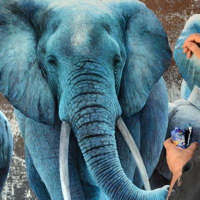 travail sur la famille éléphant