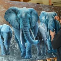 travail sur la famille éléphant