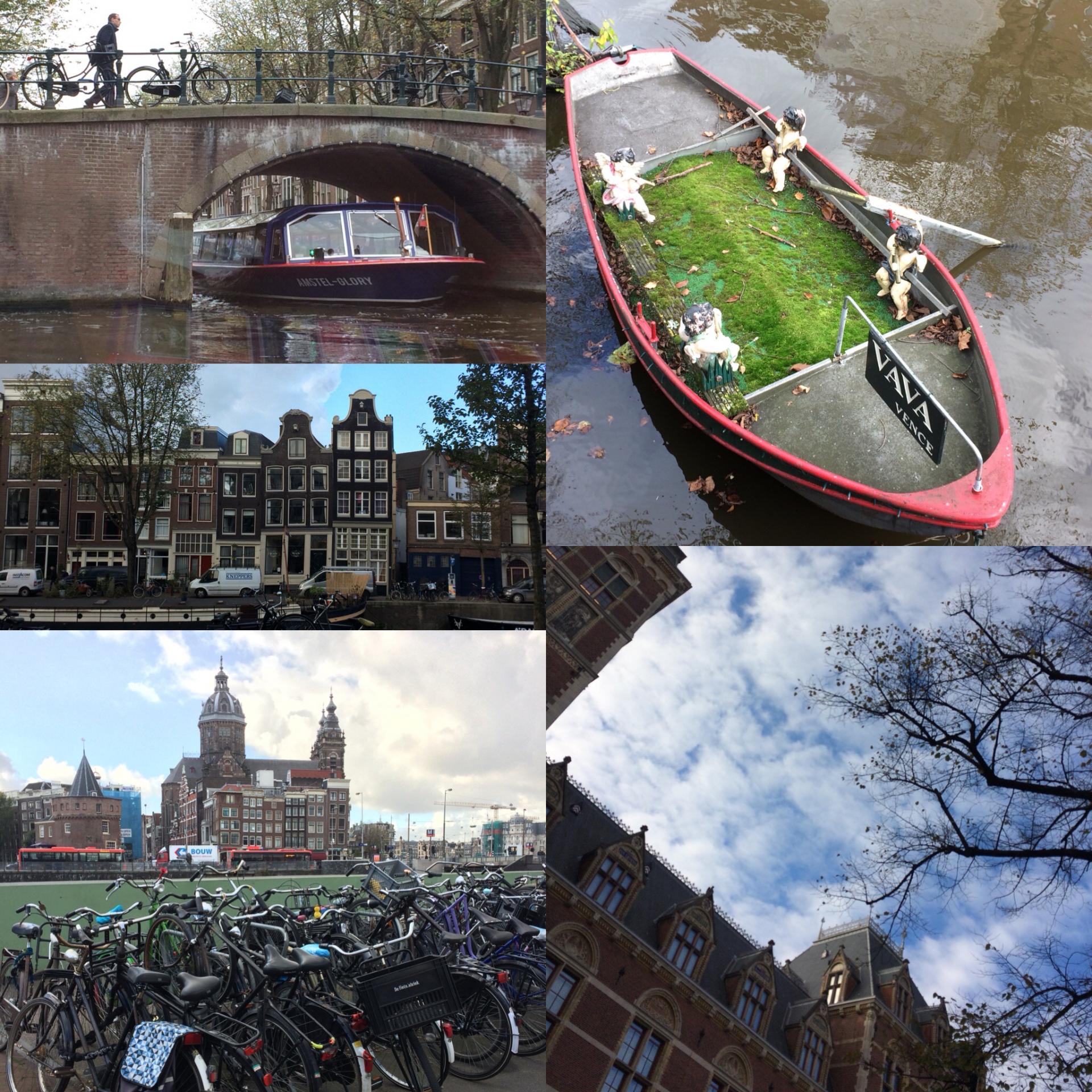 Les canaux d'Amsterdam